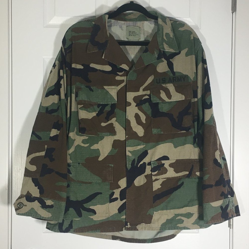 Vintage US Army BDU Coat - Woodland Camo